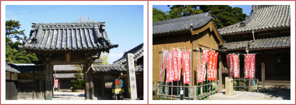 日間賀島 安楽寺